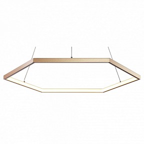 Подвесной светильник Favourite Hexagon золото арт. 2103-6P
