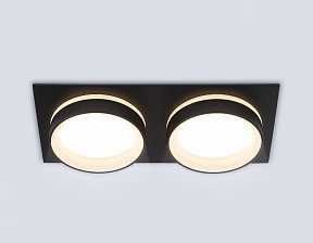 Встраиваемый светильник Ambrella Light TN черный арт. TN6712