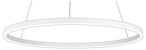 Подвесной светильник Kink Light Тор белый арт. 08228,01A (4000K)