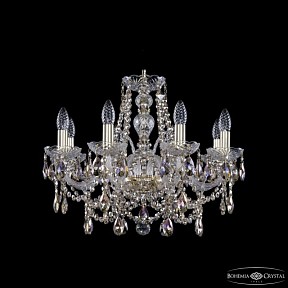 Подвесная люстра Bohemia Ivele Crystal 1411 золото арт. 1411/8/195 G R801
