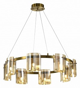Подвесная люстра Zortes Rony латунь арт. ZRS.1200.08
