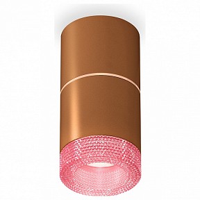 Накладной светильник Ambrella Light XS коричневый арт. XS7404082
