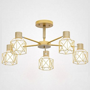 Люстра на штанге Imperiumloft Corf Yellow желтый арт. CORF-B01