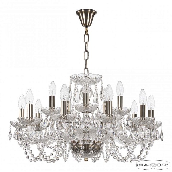 Подвесная люстра Bohemia Ivele Crystal 119 неокрашенный арт. 119/10+5/240 Pa
