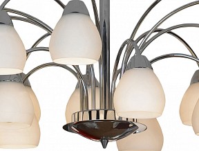Люстра на штанге Lussole Apiro хром арт. LSF-2403-15