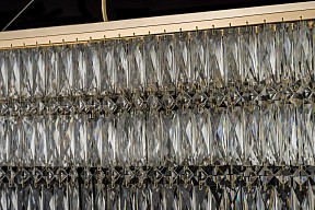 Подвесная люстра Arti Lampadari Acquaro золото арт. Acquaro E 1.5.120x30.102 GP