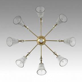 Люстра на штанге Lumion Aurica латунь арт. 8046/8C