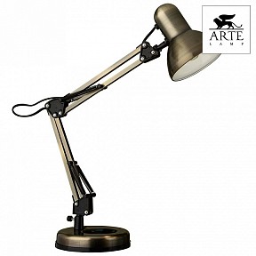 Настольная лампа офисная Arte Lamp Junior бронза арт. A1330LT-1AB