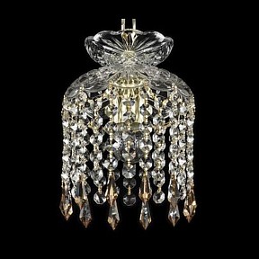 Подвесной светильник Bohemia Ivele Crystal 1478 золото арт. 14781/15 G Drops K721