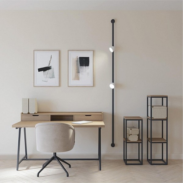 Накладной светильник Denkirs BELTY SPOT черный арт. DK5543-WH+BK