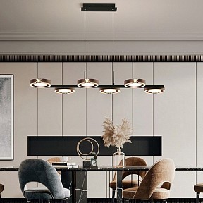 Подвесной светильник Imperiumloft SELLIF черный арт. sellif-long01