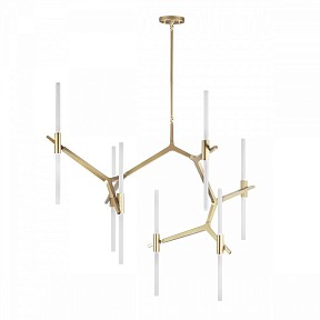 Люстра на штанге Loft it Agnes золото арт. 10399/14 GD