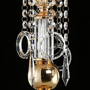 Настольная лампа декоративная ILLUMICO  золото арт. IL6219-1T-27 GD