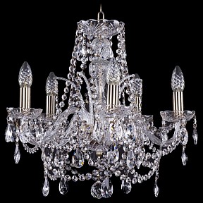 Подвесная люстра Bohemia Ivele Crystal 1411 золото арт. 1411/5/160/Pa