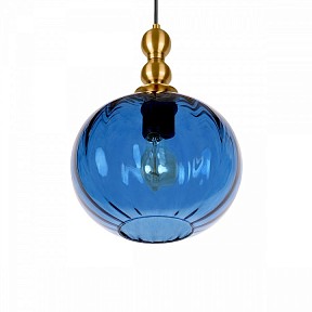Подвесной светильник Loft it Melon бронза арт. 10426 Blue