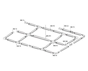 Соединитель для треков Italline WSO белый арт. WSO 73 white