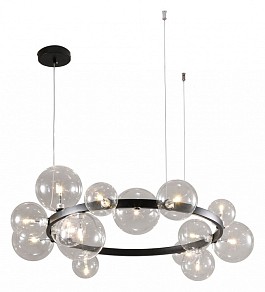 Подвесная люстра Kink Light Иона черный арт. 07608-15A,19