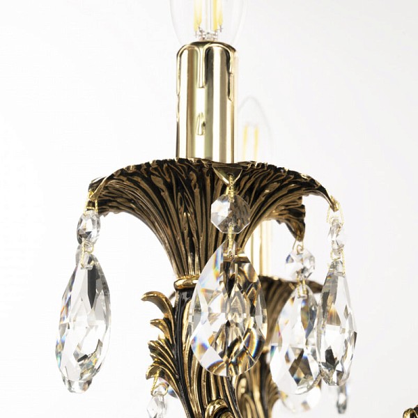 Подвесная люстра Bohemia Ivele Crystal AL7901 золото арт. AL79101/8/250 A GB