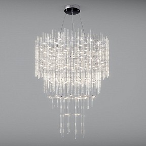 Подвесная люстра Bogate's Queen хром арт. 91101 LED