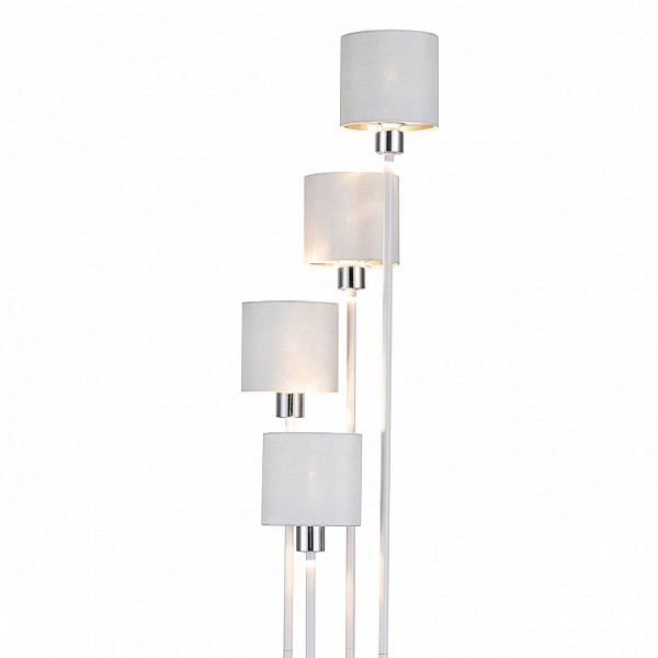 Торшер Escada Denver белый арт. 1109/4 White/Silver
