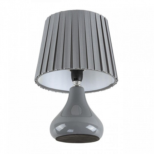 Настольная лампа декоративная Lumion NAINA серый арт. 8184/1T