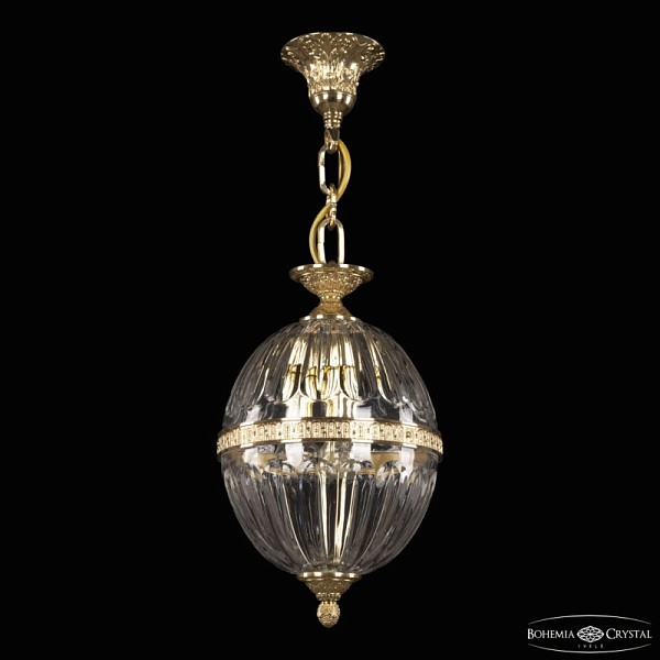Подвесная люстра Bohemia Ivele Crystal 5680 золото арт. 5680/20 G Clear/M-1H