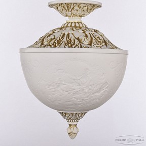 Подвесной светильник Bohemia Ivele Crystal AL7003 белый арт. AL7003P/20 WMG Pair