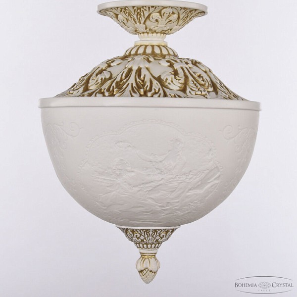 Подвесной светильник Bohemia Ivele Crystal AL7003 белый арт. AL7003P/20 WMG Pair