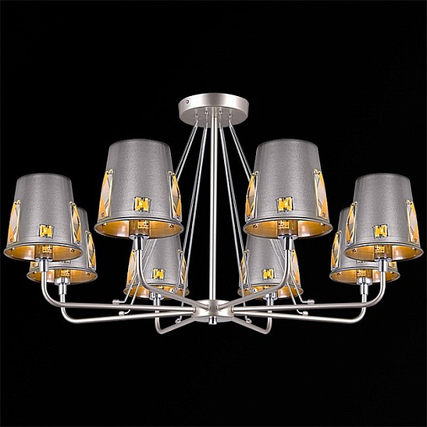 Люстра на штанге ILLUMICO  хром арт. IL9407-8PSQ-29 CHS CR