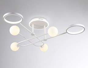 Люстра на штанге Ambrella Light FL белый арт. FL66229