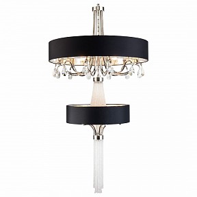 Подвесной светильник Lucia Tucci Cosmopolitan металл арт. COSMOPOLITAN 2970.18 black