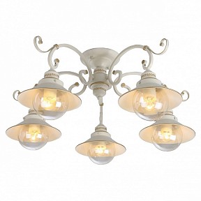 Потолочная люстра Arte Lamp Grazioso белый арт. A4577PL-5WG