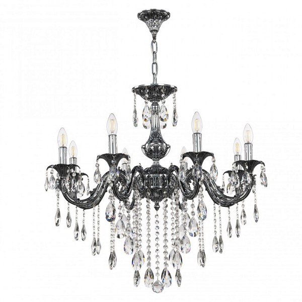 Подвесная люстра Bohemia Ivele Crystal AL7901 никель арт. AL79101/8/250 B NB