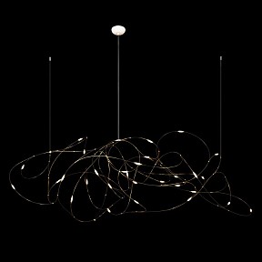 Подвесная люстра Loft it Flock of Light коричневый арт. 10309/31