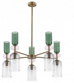 Люстра на штанге Citilux TENDY латунь арт. CL244151