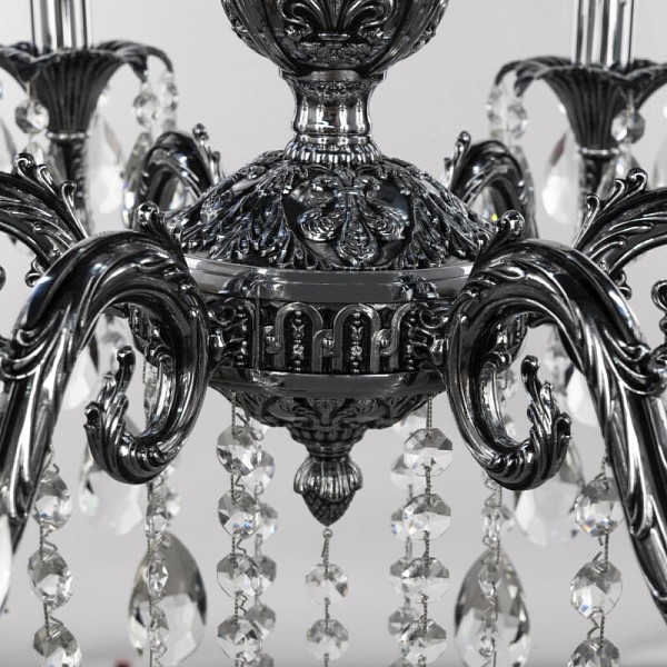 Подвесная люстра Bohemia Ivele Crystal AL7901 никель арт. AL79101/6/175 B NB
