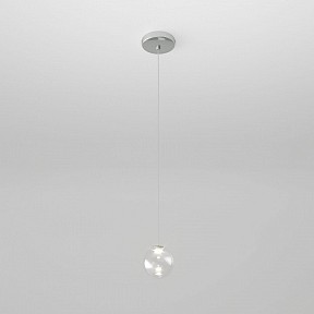 Подвесной светильник Eurosvet Wonder серый арт. 50234/1 LED прозрачный