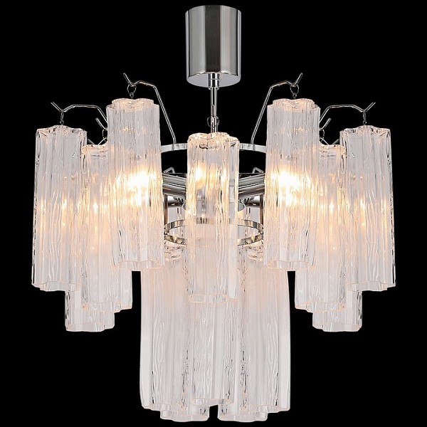 Люстра на штанге ILLUMICO  хром арт. IL0179-6C-39 CR CL