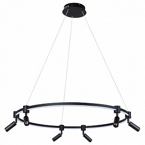 Подвесной светильник Arte Lamp Ring черный арт. A2186SP-1BK