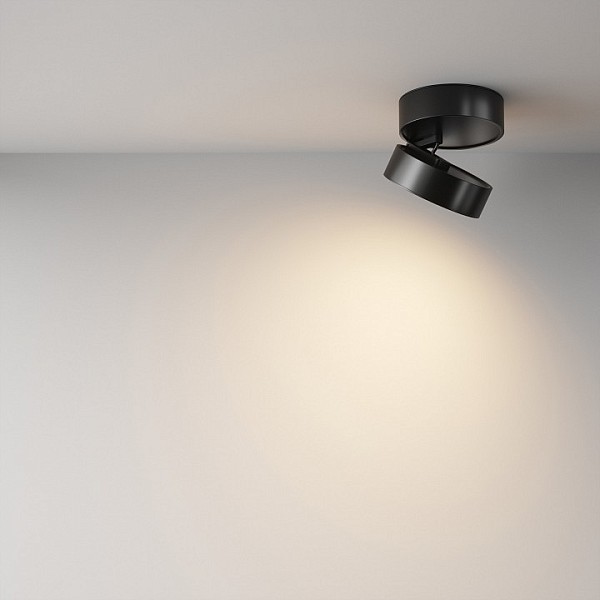 Накладной светильник Maytoni Onda черный арт. C024CL-18W3K-B-1