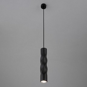 Подвесной светильник Eurosvet Scroll черный арт. 50136/1 LED черный 5W