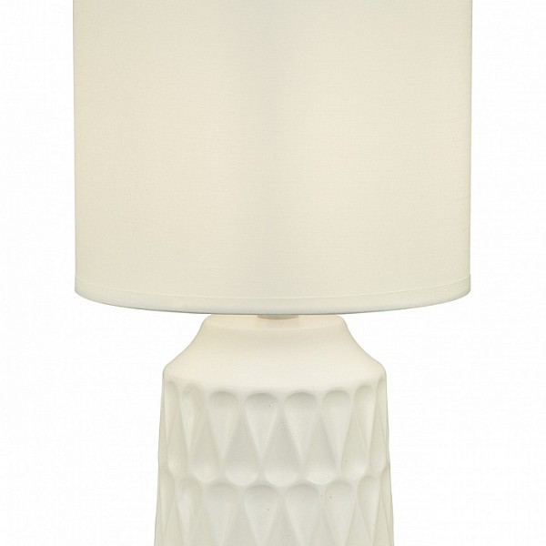 Настольная лампа декоративная Escada Rhea белый арт. 10203/L White