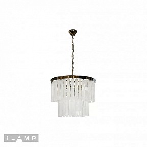 Подвесная люстра iLamp Ice хром арт. 10529-5+1P CR
