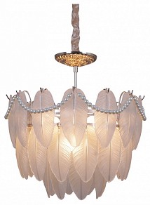 Подвесная люстра ILLUMICO  белый арт. IL5557-9PDI-39 GD