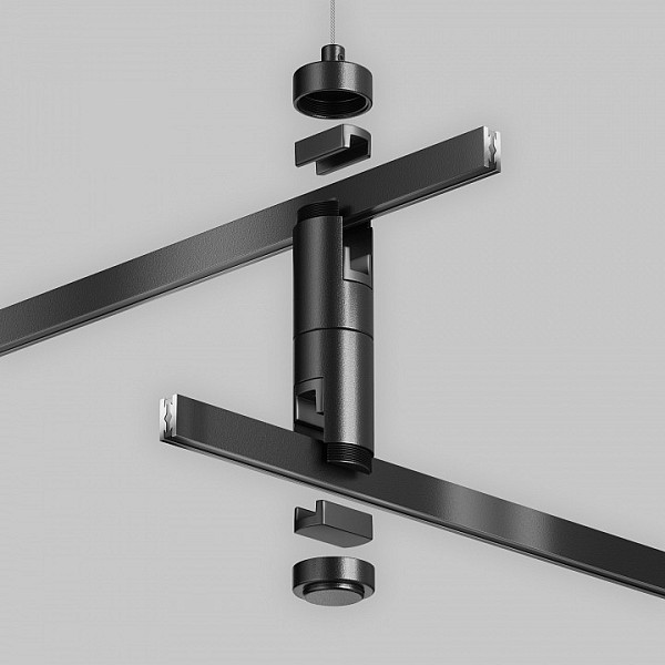 Подвес для трека Maytoni Accessories for tracks Flarity черный арт. TRA157SW-D1-B