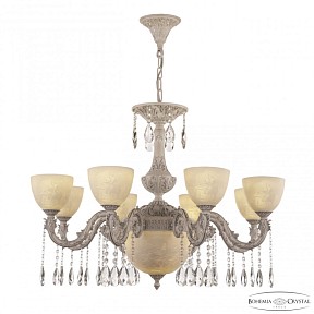Подвесная люстра Bohemia Ivele Crystal AL7901 белый арт. AL79101P/8/250 A WMN P1 U Pair