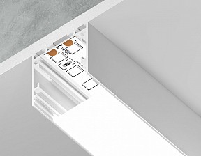 Профиль Ambrella Light Profile System GP белый арт. GP2500WH