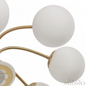 Люстра на штанге Arte Milano Neapolis-71069 золото арт. 271069/8 GD