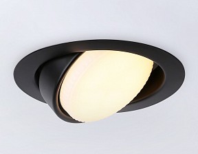Встраиваемый светильник Ambrella Light G черный арт. G10123
