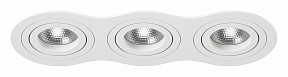 Встраиваемый светильник Lightstar Intero 16 triple round белый арт. i636060606